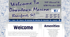 Desktop Screenshot of downtownmarinabeaufort.com